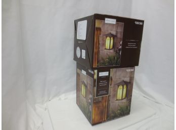 Set Of 2 Allan And Roth Wall Lantern