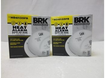 Lot Of 2 Heat Alarms