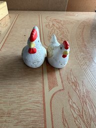 Vintage Chicken Salt & Peppers