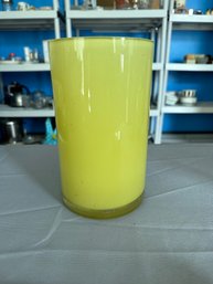 Yellow Candle Holder