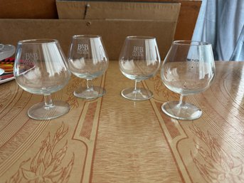 Set Of 5 B&b Cordial Glasses