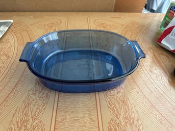 Pyrex Blue Casserole Dish