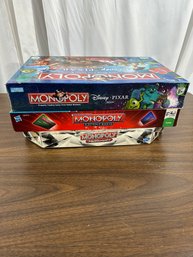 Lot Of 3 Monopoly Games
