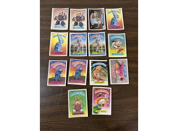 Lot Of 14 Vintage Garbage Pail Kids Original Series 3 Cards