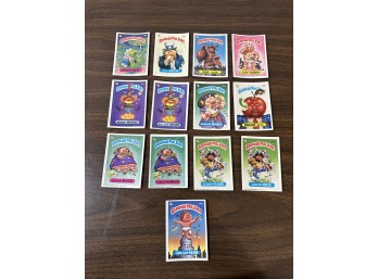 Lot Of 13 Vintage Original Series 3 Garbage Pail Kids Cards