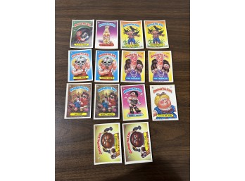 Lot Of 14 Vintage Original Series 4 Garbage Pail Kids Cards (1 Of 2)