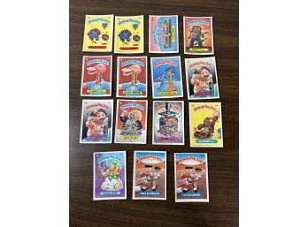 Lot Of 15 Vintage Original Series 4 Garbage Pail Kids Cards
