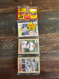 New In Package 1987 Topps Sports Picture Baseball Cards - Contains 49 Cards (21 Of 24)