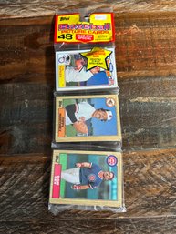 New In Package 1987 Topps Sports Picture Baseball Cards - Contains 49 Cards (12 Of 24)