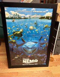 Framed Finding Nemo Poster