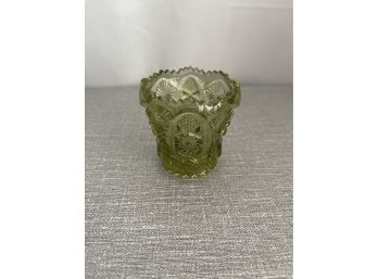 Vintage Imperial Carnival Glass Hobstar Toothpick Holder