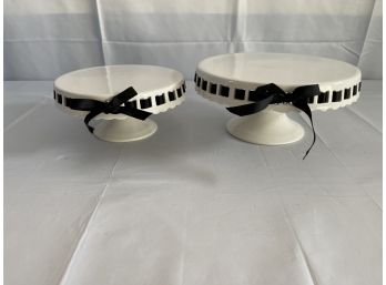 Pair Of Cake Plates