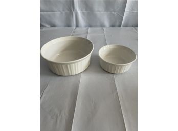 Pair Of Corning Ware Casseroles