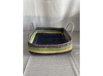 Square Shallow Basket