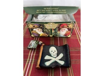 Old World Christmas - Jolly Roger Flag Ornament