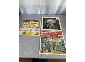 Vintage Sesame Street Albums And Storybooks