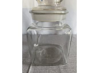 Vintage Glass Canister