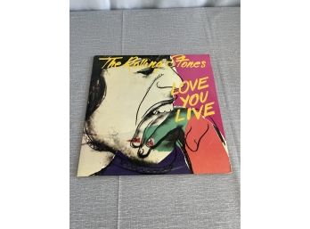 Vintage Rolling Stones Love You Live Album