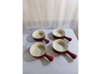 Set Of 4 Onion Soup Bowl