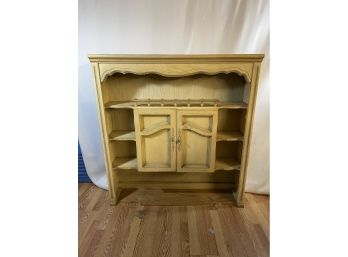 Vintage Yellow Hutch