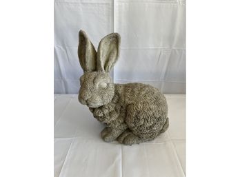 Heavy Concrete Yard Rabbit Sculpture