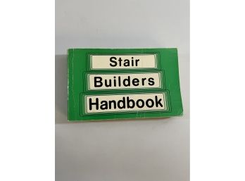 Vintage Stair Builders Handbook