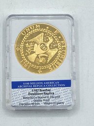 1787 Brasher Doubloon Replica Million American Archival Replica Collection