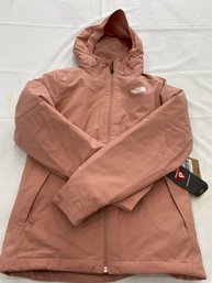 THE NORTH FACE Rain Jacket Pink Clay Size S