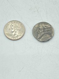2BC Parthian Phraataces Ancient Coin Very Rare