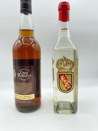 2 Vintage Bottle Of Collectable Liquor
