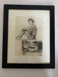 Andr Derain Art Attributed Pencil On Paper Signed