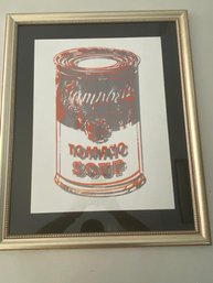 Andy Warhol  Art Attributed 'Campbell's Tomato Soup'