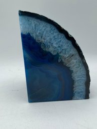 Blue Agate Polished Crystal Quartz Natural Stone