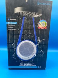 Blue Flame Slingshot Water Resistant Bluetooth Wireless Speaker