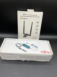 Fujitsu  Auto Airline Adapter & WiFi Adapter  Dual  Antenna