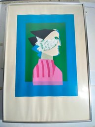 Jean David Lithograph On Paper Fully Pencil Signed Dated  And Numbered Framed
