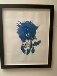 Jean-Michel Basquiat Art Attributed Painting