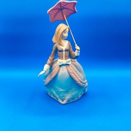 Lladro Porcelain Figurine Angela With Parasol Umbrella