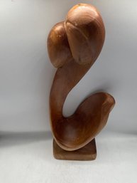 Ludovic Booz Haitian Wood Sculpture