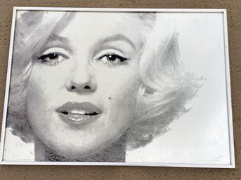 Marilyn Monroe Vintage Screen Printing On Glass Merrow