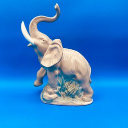 NAO By Lladro Porcelain Figurine Good Luck Elephant