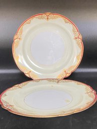 NORITAKE Vornay Red 2 10''  Dinner Plate