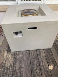 Nathan Square Fire Pit Table With Cover