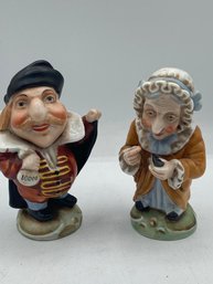 Set Of 2  Porcelain Figures