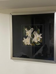 Tender White Lily Art Print Signed