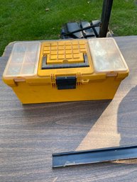 Used Tool Box With Mix Tool And Accessories