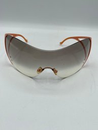 VERSACE Oversized Sunglasses Shield SKI BEIGE MOD 2022 1125/ BG110