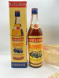 Vintage Bottle Of Collectable Liquor Kosher For Passover