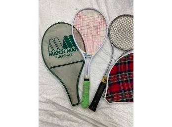 2 Vintage  Tennis Racket