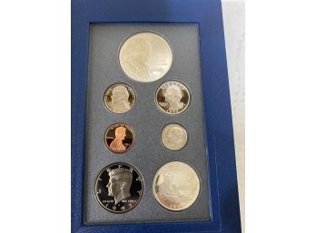 1993 -S United States Mint 7 Coin Proof Set.